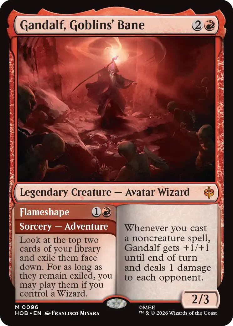 Image for Gandalf, Goblins' Bane (96) [The Hobbit] (HOB) - Magic: The Gathering