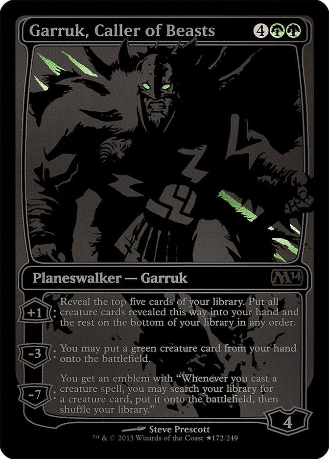 Image for Garruk, Caller of Beasts (SDCC 2013 Exclusive) (172) [Media Promos] - Magic: The Gathering