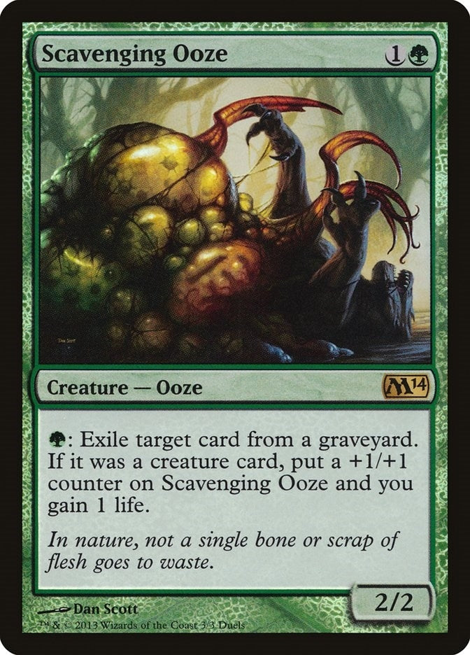 Image for Scavenging Ooze (3) [Media Promos] - Magic: The Gathering
