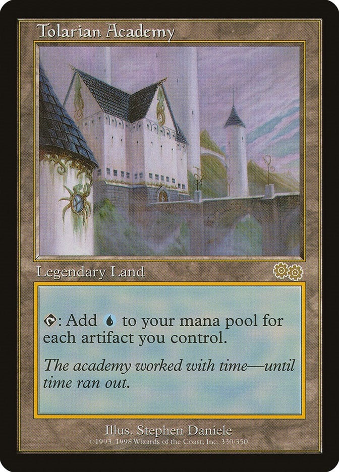 Image for Tolarian Academy (330) [Urza's Saga] - Magic: The Gathering