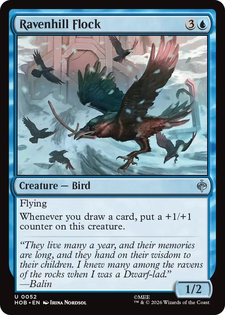 Image for Ravenhill Flock (52) [The Hobbit] (HOB) - Magic: The Gathering