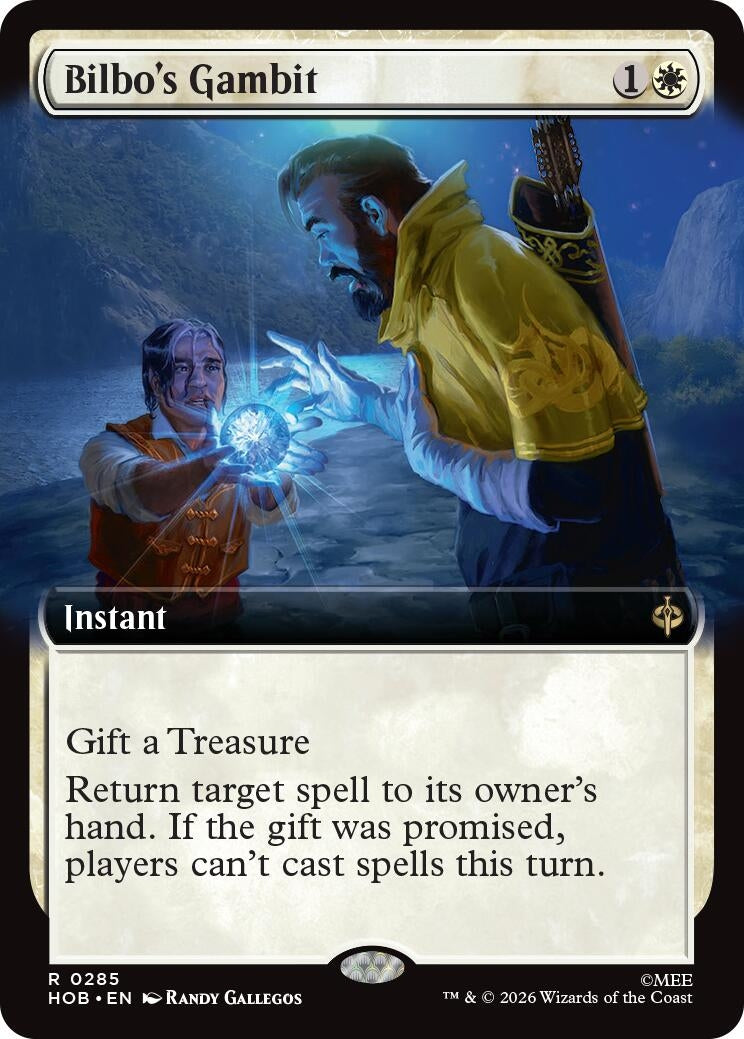 Image for Bilbo's Gambit (Extended Art) (285) [The Hobbit] (HOB) - Magic: The Gathering