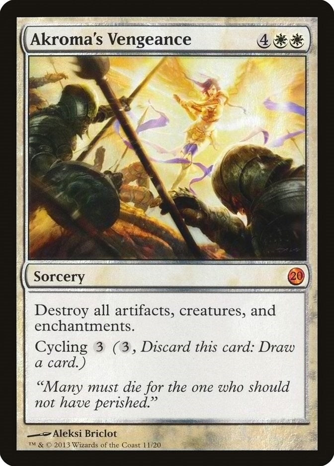 Image for Akroma's Vengeance (11) [From the Vault: Twenty] - Magic: The Gathering