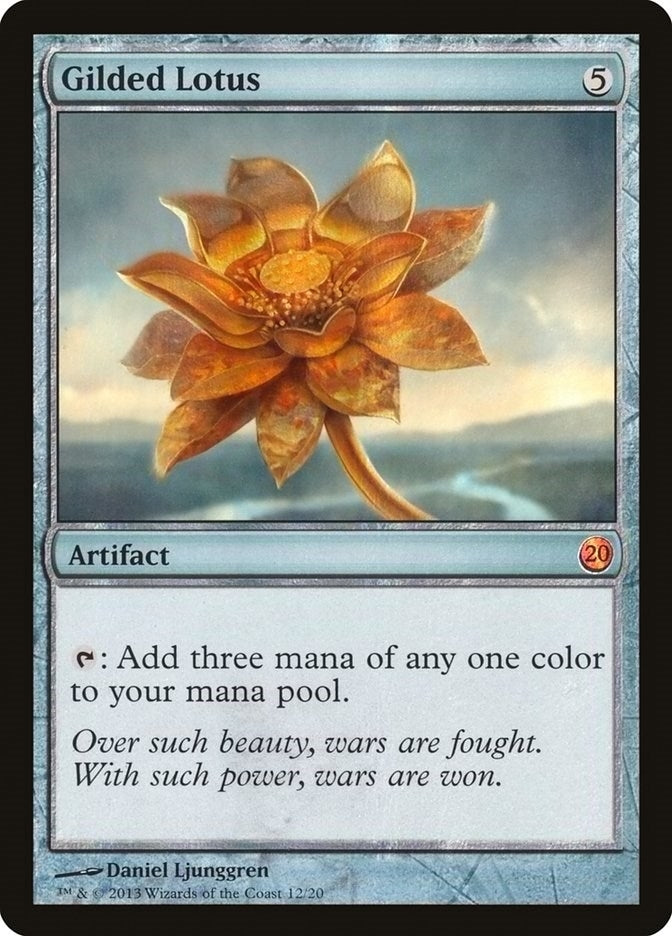 Image for Gilded Lotus (12) [From the Vault: Twenty] - Magic: The Gathering