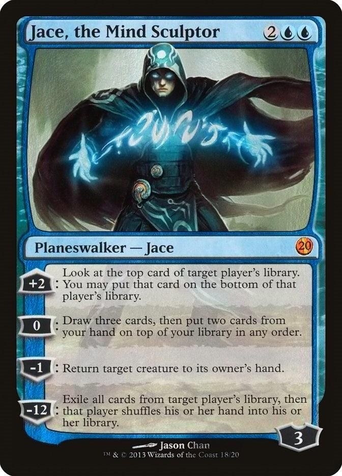 Image for Jace, the Mind Sculptor (18) [From the Vault: Twenty] - Magic: The Gathering