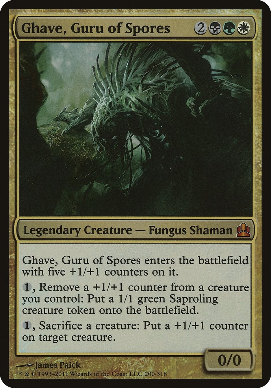 Image for Ghave, Guru of Spores (Commander) (200) [Oversize Cards] - Magic: The Gathering
