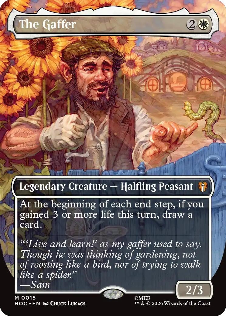 Image for The Gaffer (Borderless) (15) [The Hobbit: Eternal-Legal] (HOC) - Magic: The Gathering