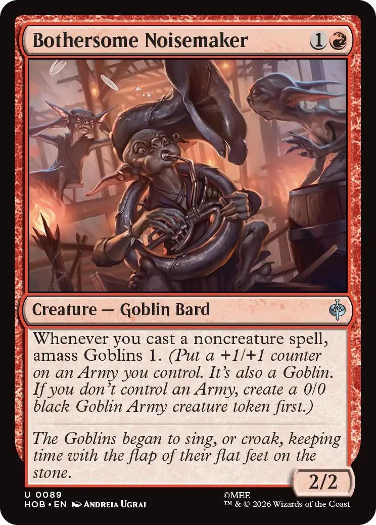 Image for Bothersome Noisemaker (89) [The Hobbit] (HOB) - Magic: The Gathering