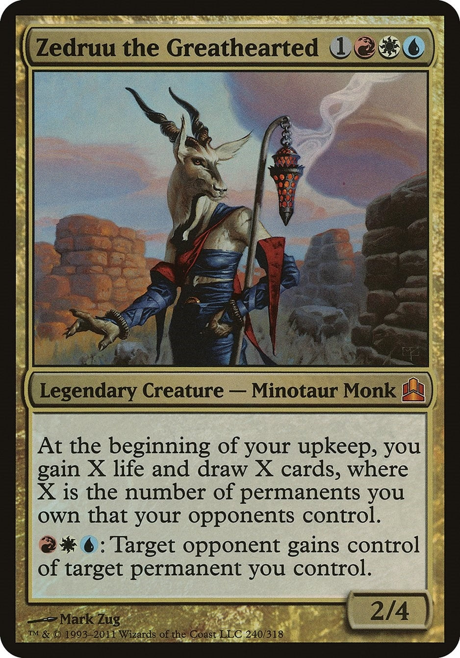 Image for Zedruu the Greathearted (Commander) [Oversize Cards] - Magic: The Gathering