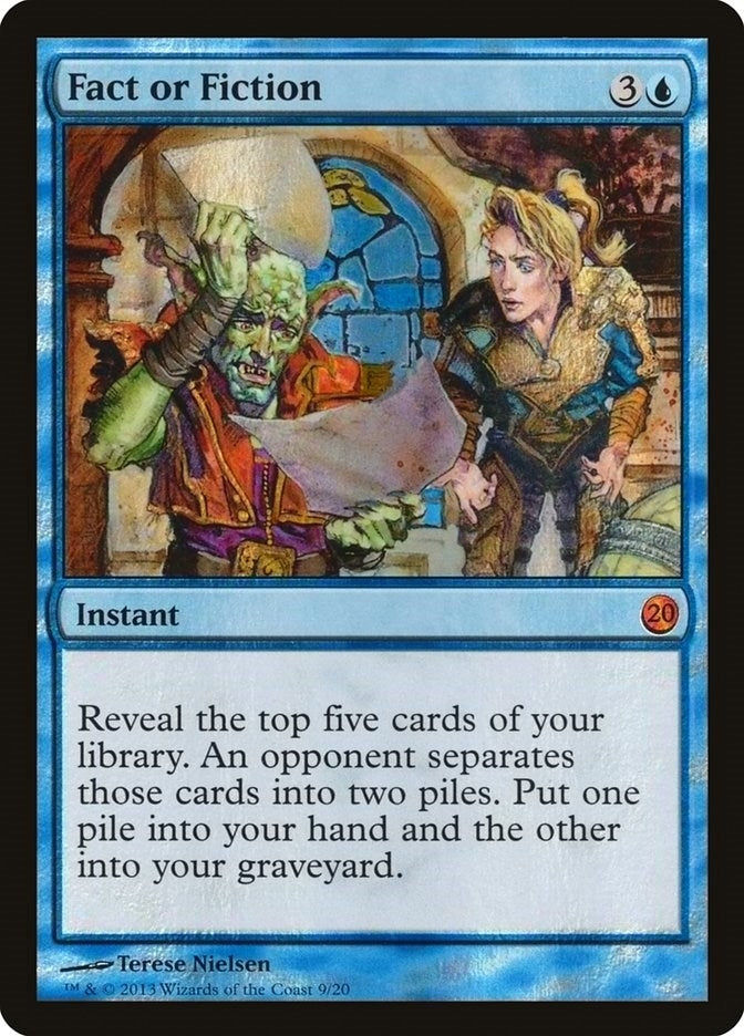 Image for Fact or Fiction (9) [From the Vault: Twenty] - Magic: The Gathering