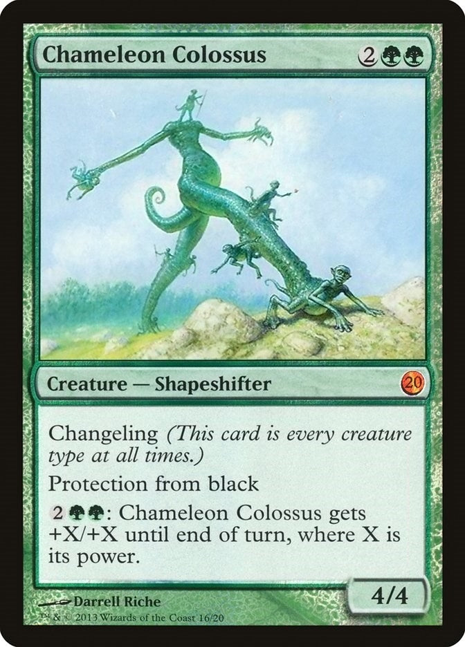 Image for Chameleon Colossus (16) [From the Vault: Twenty] - Magic: The Gathering