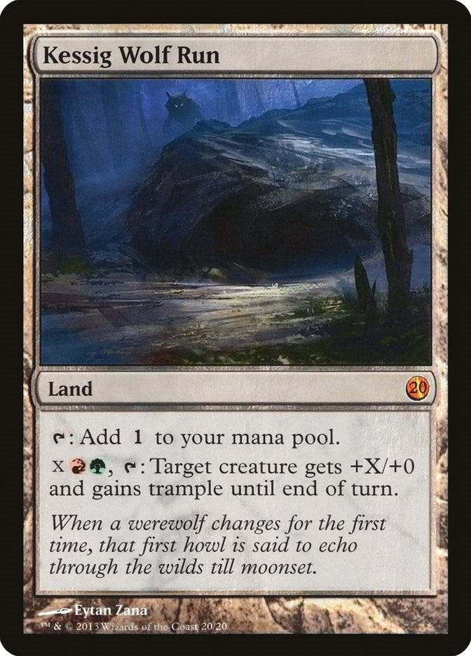Image for Kessig Wolf Run (20) [From the Vault: Twenty] - Magic: The Gathering