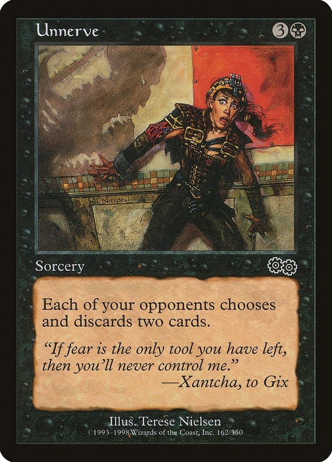Image for Unnerve (162) [Urza's Saga] - Magic: The Gathering