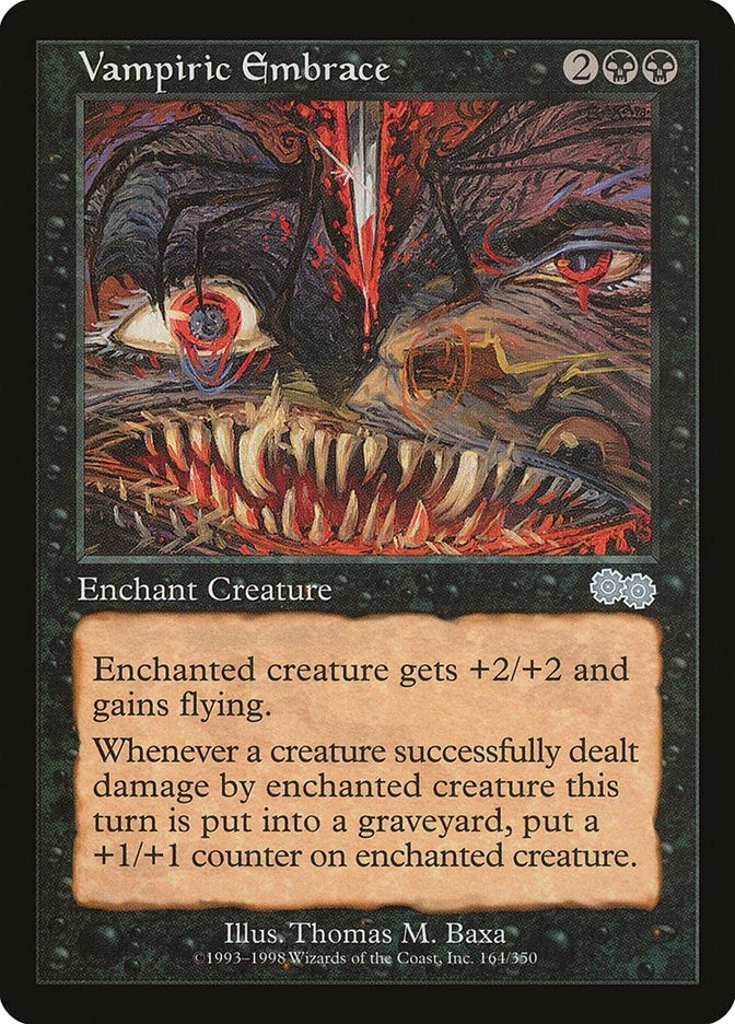 Image for Vampiric Embrace (164) [Urza's Saga] - Magic: The Gathering