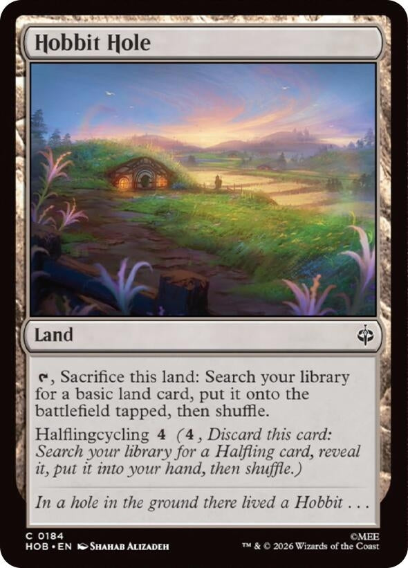 Image for Hobbit Hole (184) [The Hobbit] (HOB) - Magic: The Gathering