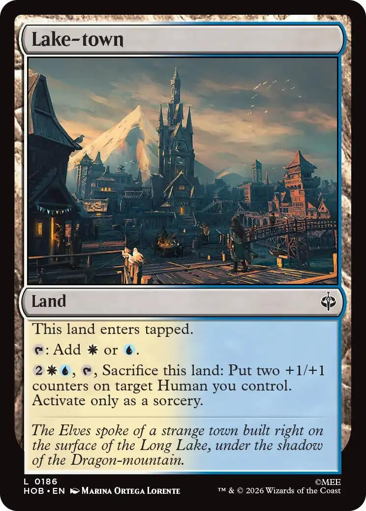 Image for Lake-town (186) [The Hobbit] (HOB) - Magic: The Gathering