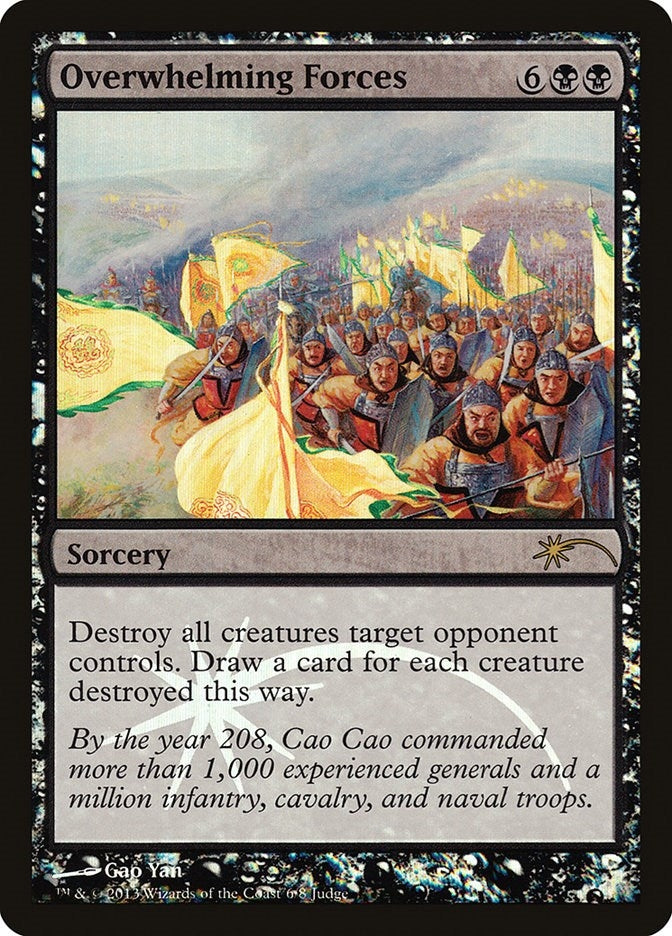 Image for Overwhelming Forces (6) [Judge Promos] - Magic: The Gathering