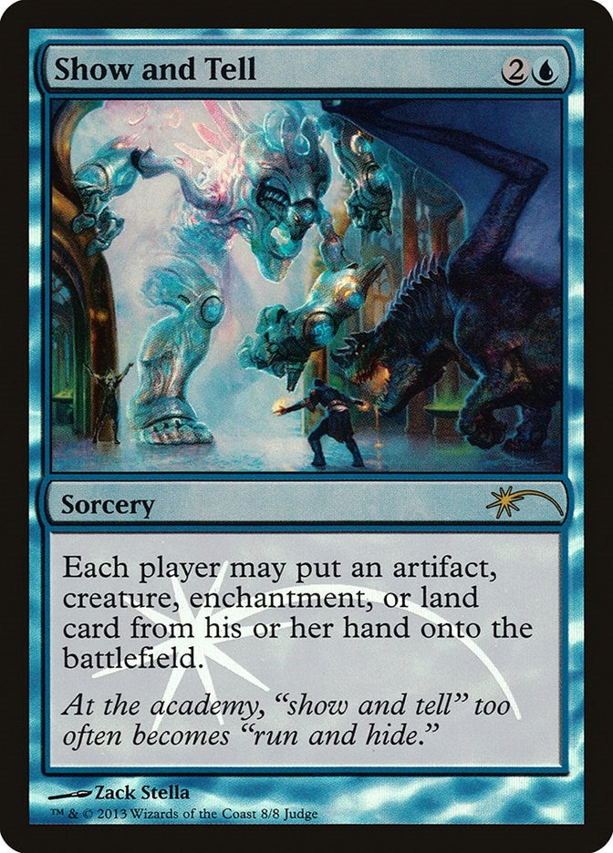 Image for Show and Tell (8) [Judge Promos] - Magic: The Gathering