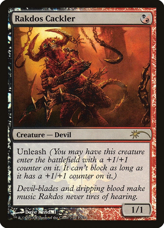 Image for Rakdos Cackler (7) [FNM Promos] - Magic: The Gathering
