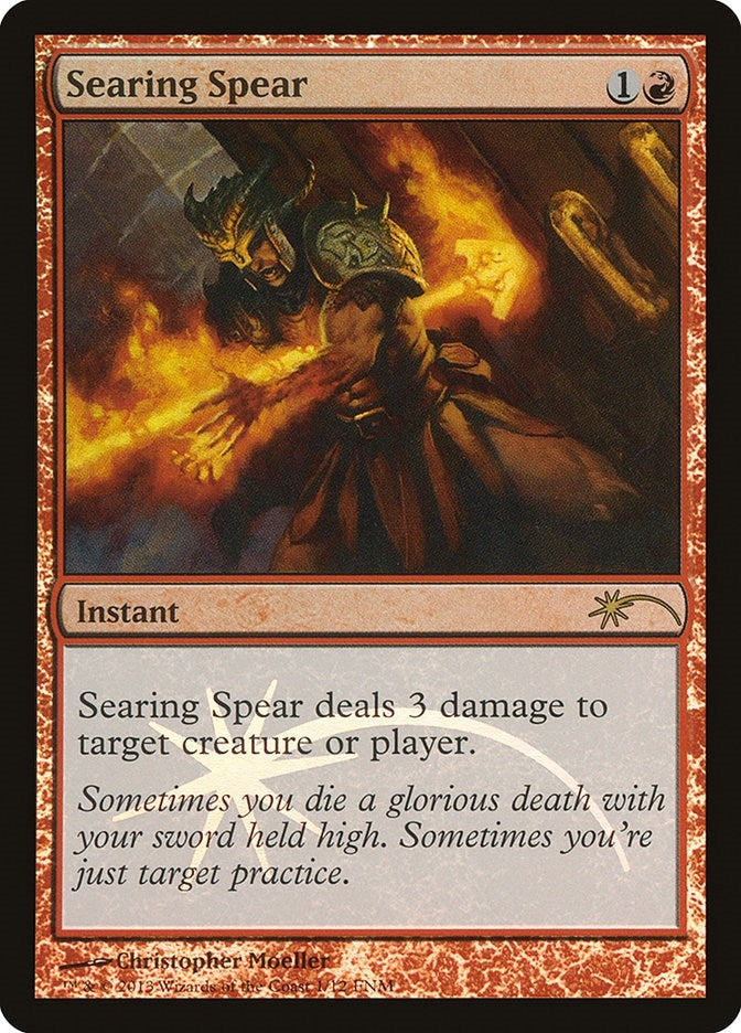 Image for Searing Spear (1) [FNM Promos] - Magic: The Gathering