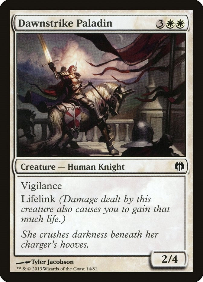 Image for Dawnstrike Paladin (14) [Heroes vs. Monsters] - Magic: The Gathering