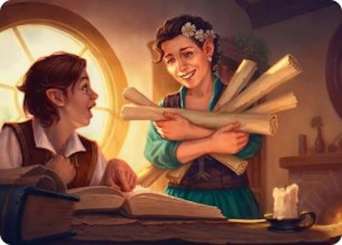 Image for Belladonna Took Art Card (2) [Art Series: The Hobbit] (ASHOB) - Magic: The Gathering