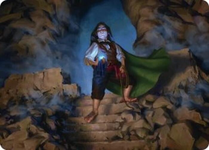 Image for Bilbo, Thief in the Night Art Card (7) [Art Series: The Hobbit] (ASHOB) - Magic: The Gathering