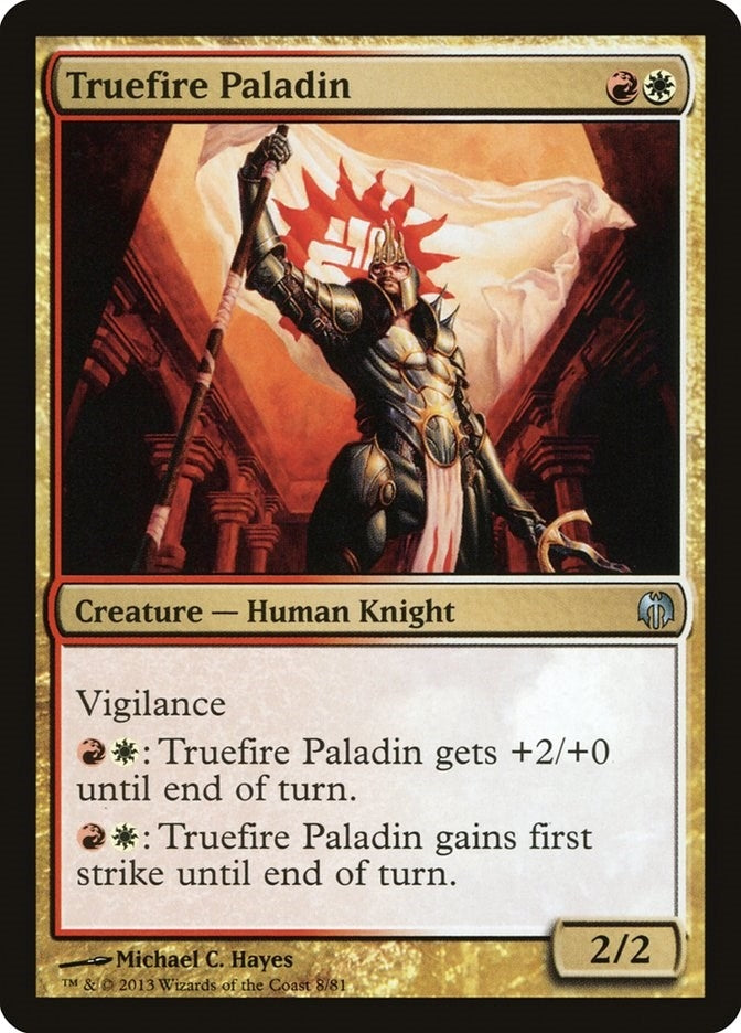 Image for Truefire Paladin (8) [Heroes vs. Monsters] - Magic: The Gathering