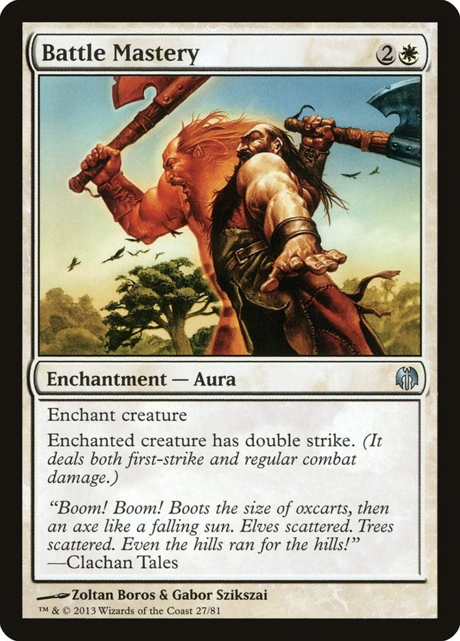 Image for Battle Mastery (27) [Heroes vs. Monsters] - Magic: The Gathering