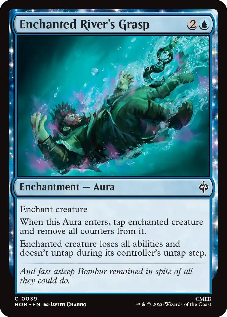 Image for Enchanted River's Grasp (39) [The Hobbit] (HOB) - Magic: The Gathering