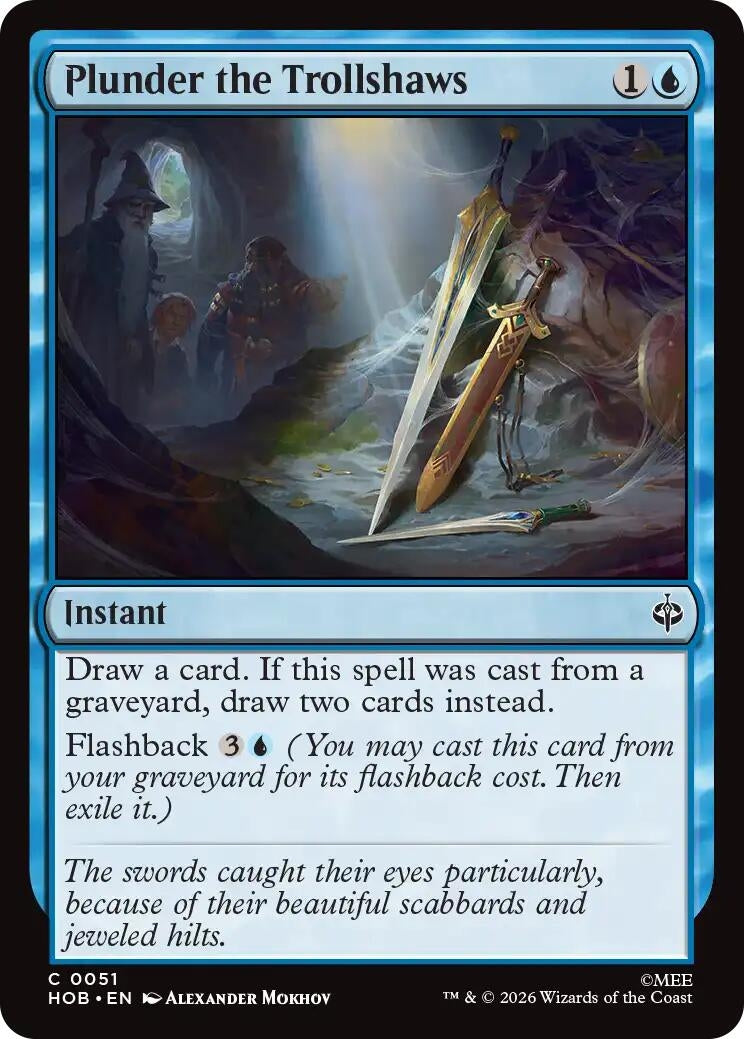 Image for Plunder the Trollshaws (51) [The Hobbit] (HOB) - Magic: The Gathering