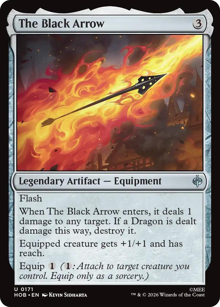 Image for The Black Arrow (171) [The Hobbit] (HOB) - Magic: The Gathering