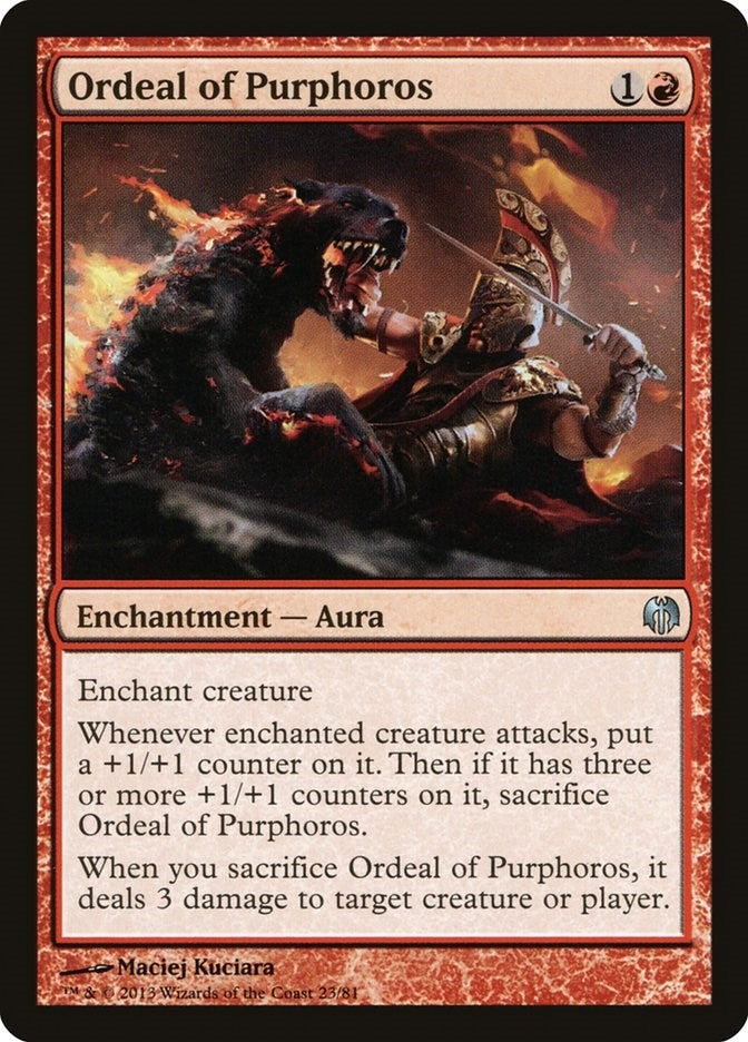 Image for Ordeal of Purphoros (23) [Heroes vs. Monsters] - Magic: The Gathering