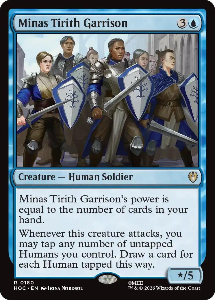 Image for Minas Tirith Garrison (180) [The Hobbit: Eternal-Legal] (HOC) - Magic: The Gathering