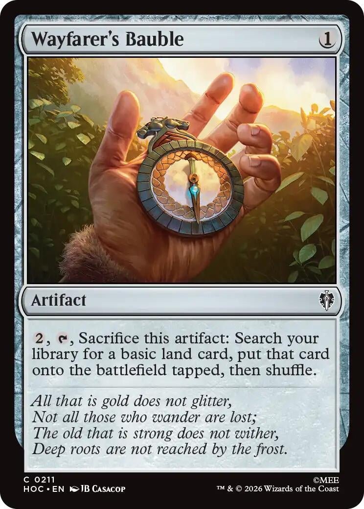 Image for Wayfarer's Bauble (211) [The Hobbit: Eternal-Legal] (HOC) - Magic: The Gathering