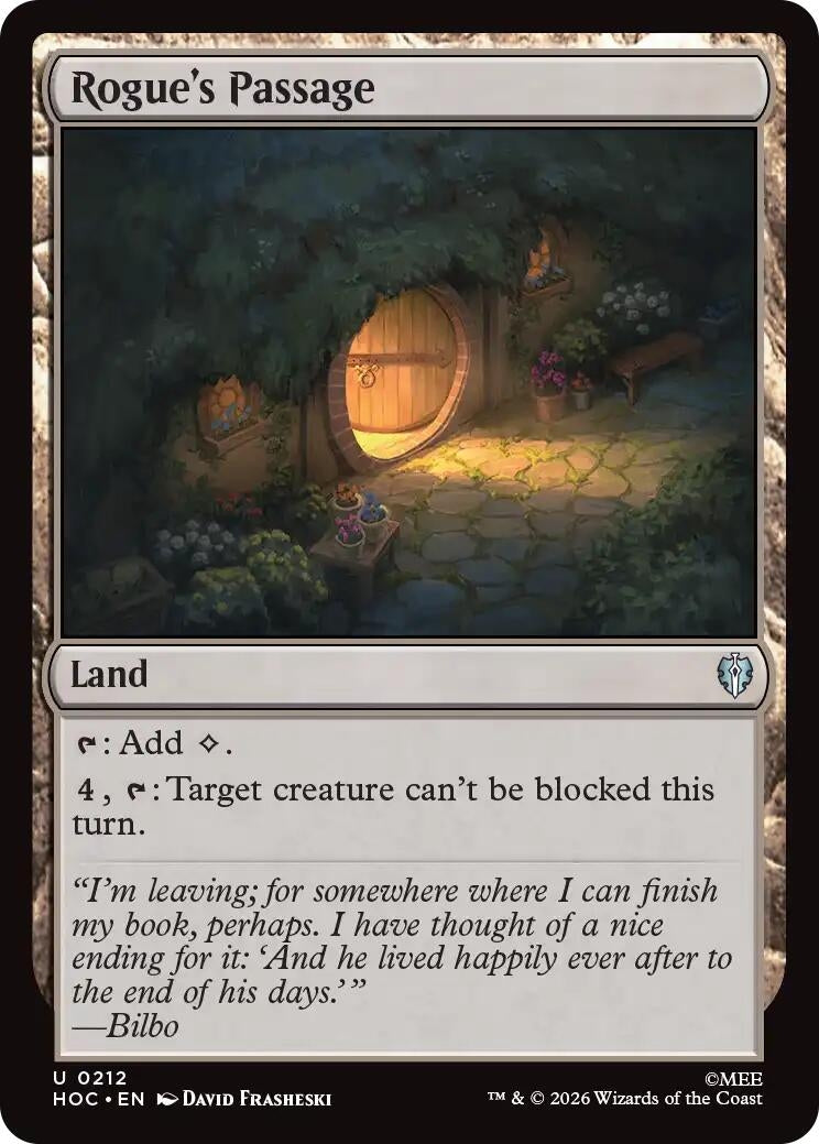 Image for Rogue's Passage (212) [The Hobbit: Eternal-Legal] (HOC) - Magic: The Gathering