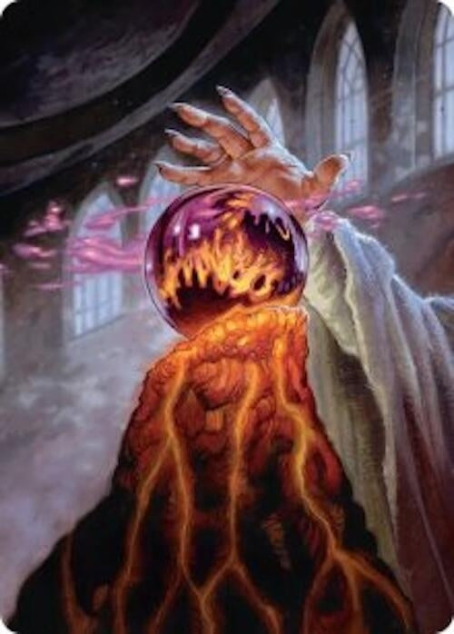Image for Palantir of Orthanc Art Card (37) [Art Series: The Hobbit] (ASHOB) - Magic: The Gathering