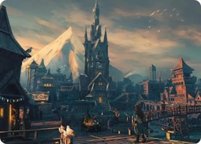 Image for Lake-town Art Card (24) [Art Series: The Hobbit] (ASHOB) - Magic: The Gathering