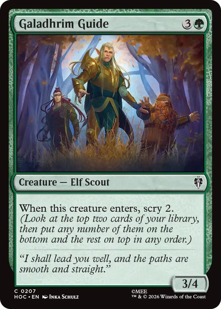 Image for Galadhrim Guide (207) [The Hobbit: Eternal-Legal] (HOC) - Magic: The Gathering