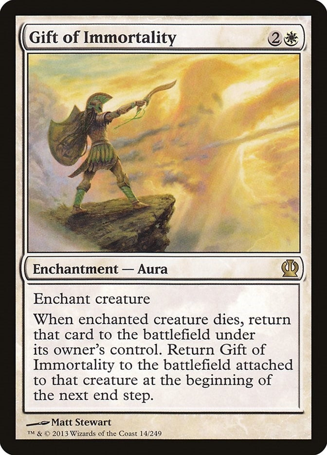 Image for Gift of Immortality (14) [Theros] - Magic: The Gathering