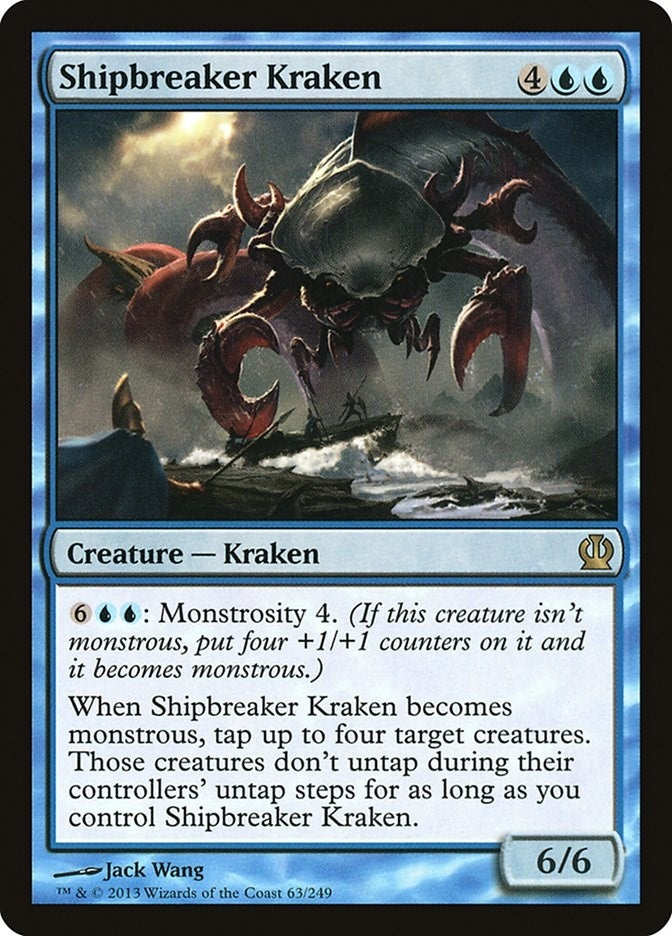 Image for Shipbreaker Kraken (63) [Theros] - Magic: The Gathering