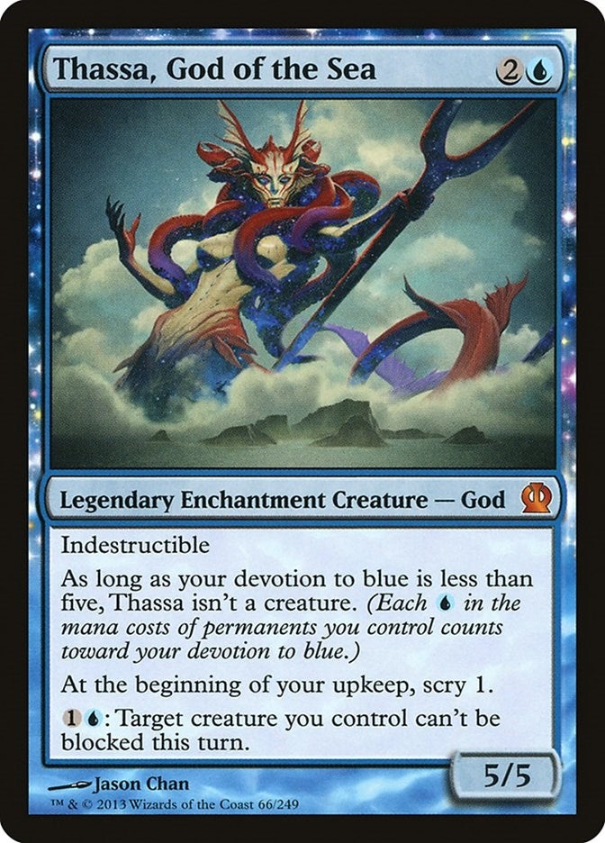 Image for Thassa, God of the Sea (66) [Theros] - Magic: The Gathering