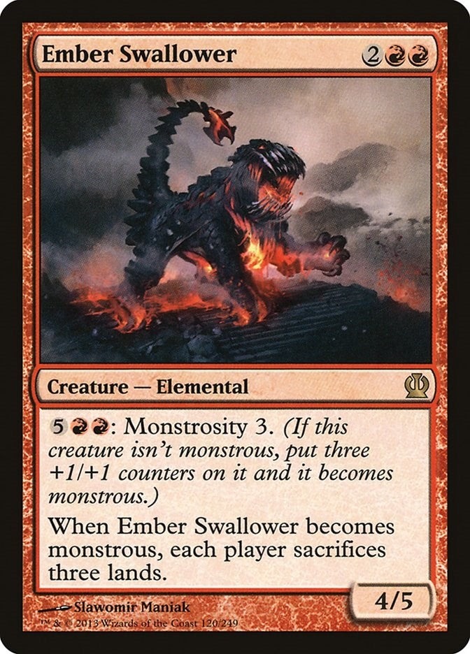 Image for Ember Swallower (120) [Theros] - Magic: The Gathering