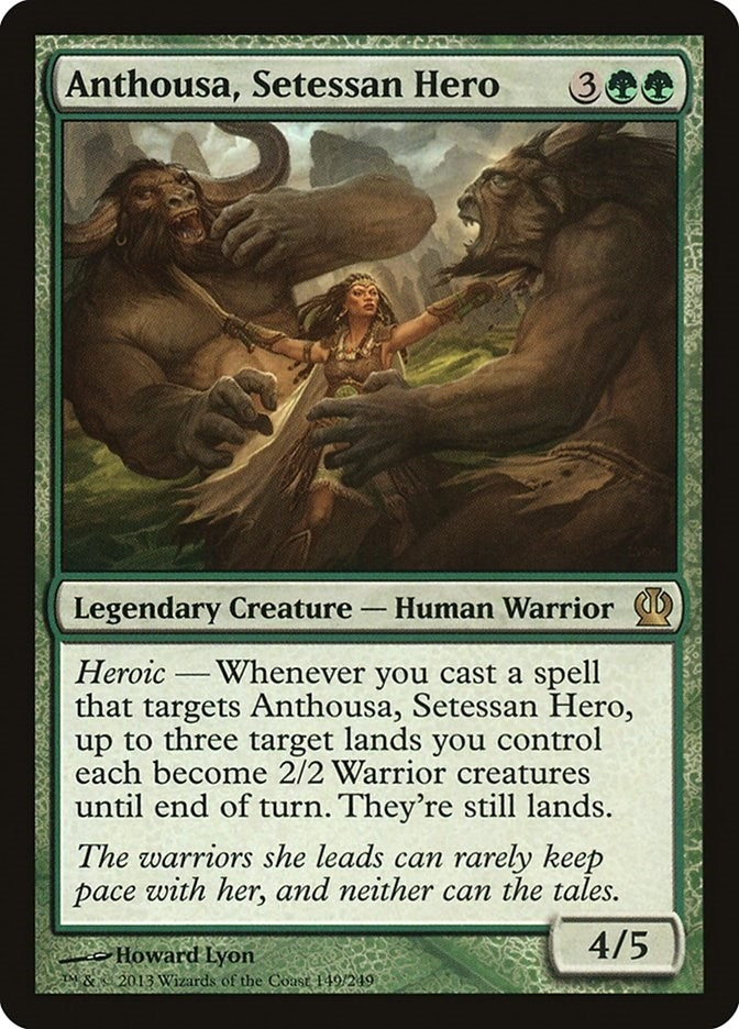 Image for Anthousa, Setessan Hero (149) [Theros] - Magic: The Gathering