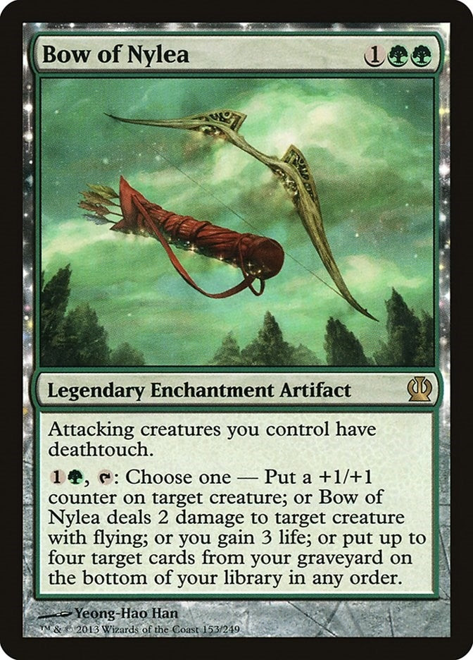 Image for Bow of Nylea (153) [Theros] - Magic: The Gathering