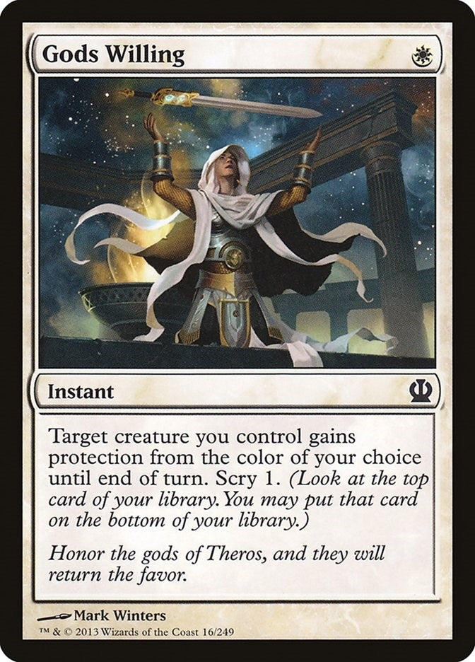 Image for Gods Willing (16) [Theros] - Magic: The Gathering
