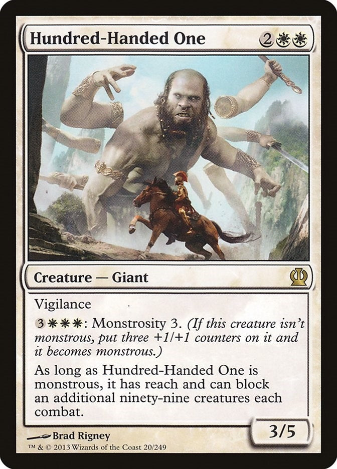 Image for Hundred-Handed One (20) [Theros] - Magic: The Gathering