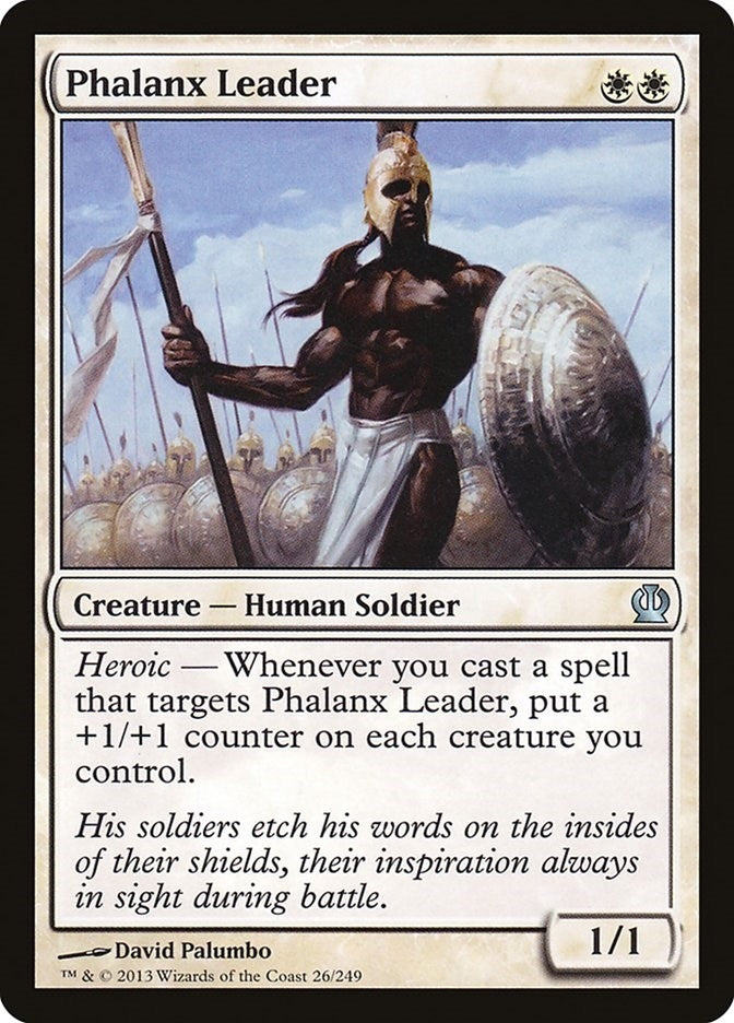 Image for Phalanx Leader (26) [Theros] - Magic: The Gathering