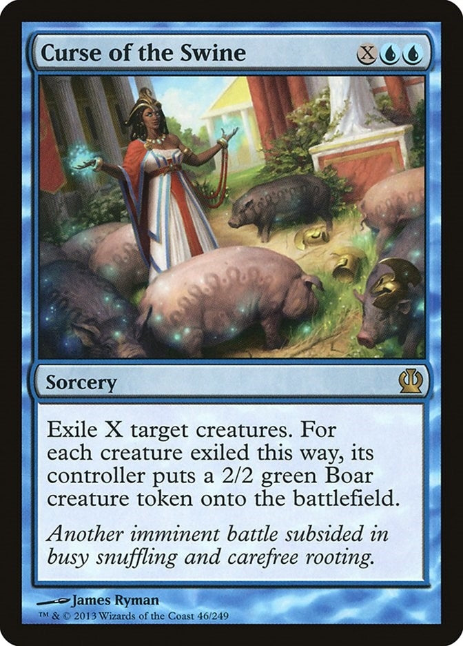 Image for Curse of the Swine (46) [Theros] - Magic: The Gathering