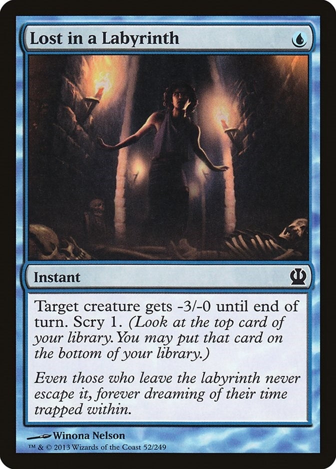 Image for Lost in a Labyrinth (52) [Theros] - Magic: The Gathering